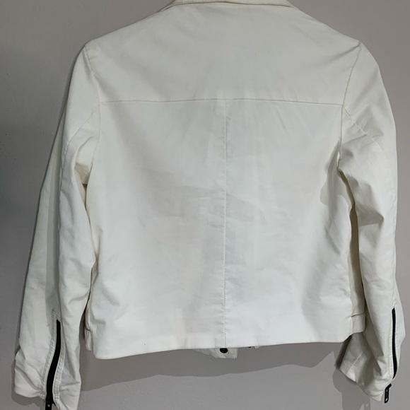 Current/Elliott White Moto Jacket - Picture 3 of 6